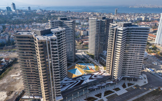 3+1 WOHNUNG ZUR MIETE MIT MEERBLICK IN ALLSANCAK, DEM HERZEN VON IZMIR