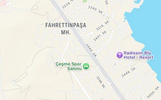 İzmir–Çeşme Asfaltına Cepheli  776 m² Arsa Satışta!