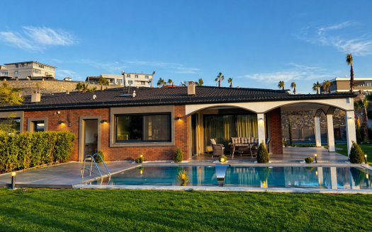 🌿 Seferihisar Ulamış’ta Doğayla İç İçe Tek Kat Villa Projesi 🌿