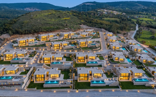 🌿 VERYERİ KEKLİKTEPEDE TİP-4 ÖZEL VİLLA | DENİZ & VADİ MANZARALI🌅