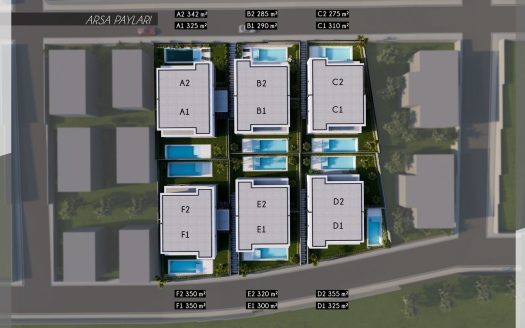 🌿 ÇEŞME ALAÇATI’DA MODERN MİMARİLİ LÜKS 4+1 DUBLEKS VİLLA